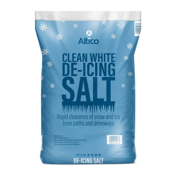White De-Icing Salt - Easy Carry Bags 10kg