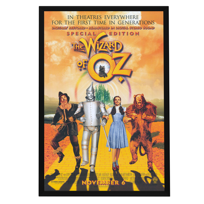 "Wizard Of Oz" (1939) Framed Movie Poster