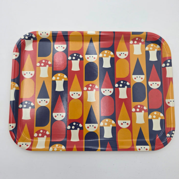 Wood Laminate Tray Tomte Stripes