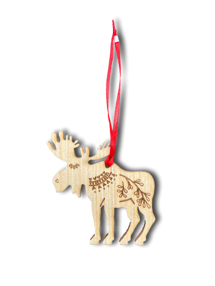 Wood Laser Ornament